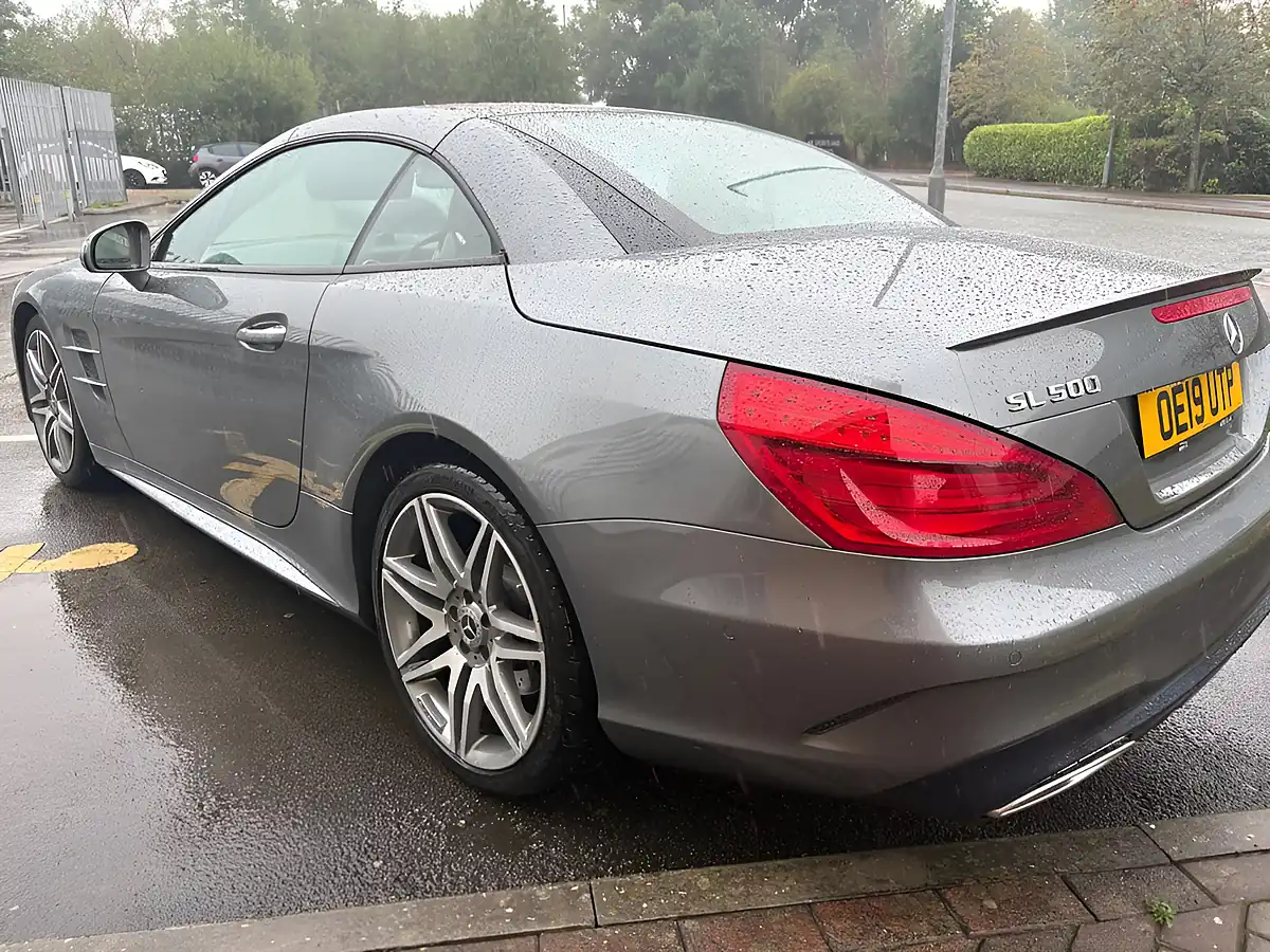 Used 2019 Mercedes-Benz Sl Class AMG Line (premium) Selenite Grey Metallic - Interior and Exterior details 4