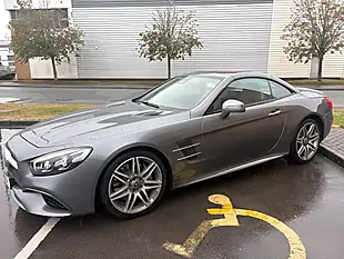 Used 2019 Mercedes-Benz Sl Class AMG Line (premium) Selenite Grey Metallic - Interior and Exterior details 5