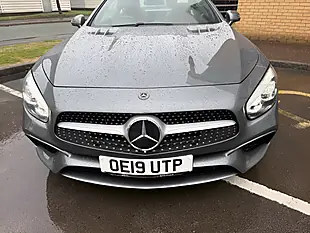 Used 2019 Mercedes-Benz Sl Class AMG Line (premium) Selenite Grey Metallic - Interior and Exterior details 6