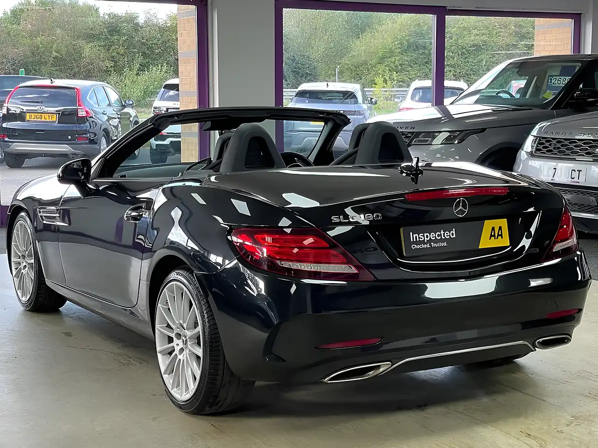 Used 2019 Mercedes-Benz Slc AMG Line Black - Interior and Exterior details 10