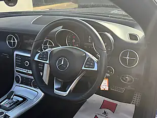Used 2019 Mercedes-Benz Slc AMG Line Blue - Interior and Exterior details 13