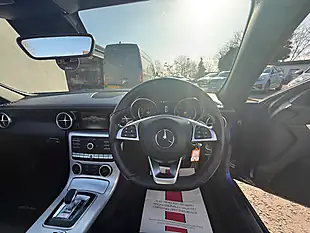 Used 2019 Mercedes-Benz Slc AMG Line Blue - Interior and Exterior details 15