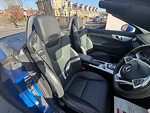 Used 2019 Mercedes-Benz Slc AMG Line Blue - Interior and Exterior details 19