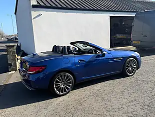Used 2019 Mercedes-Benz Slc AMG Line Blue - Interior and Exterior details 3