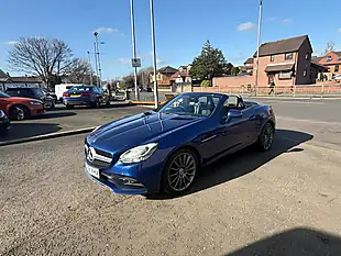 Used 2019 Mercedes-Benz Slc AMG Line Blue - Interior and Exterior details 9