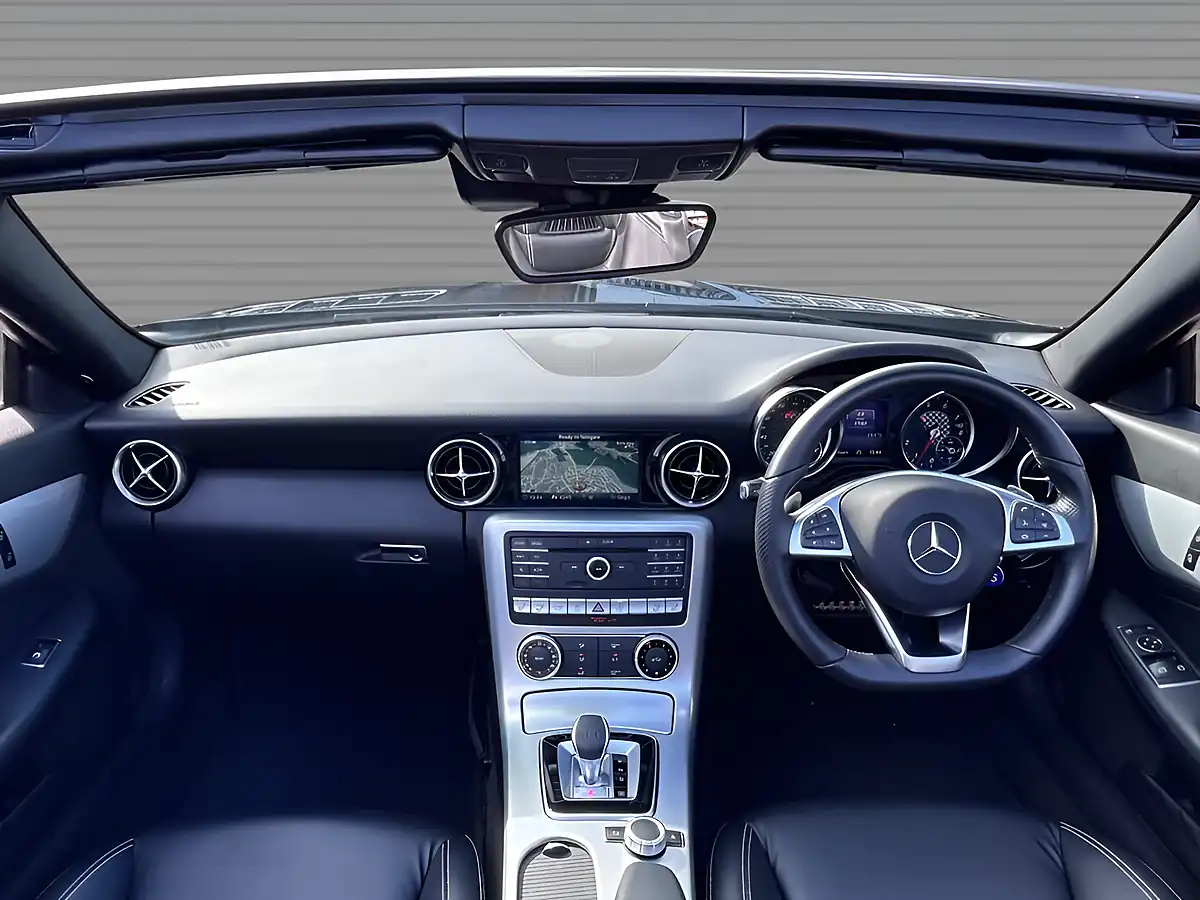Used 2019 Mercedes-Benz Slc AMG Line Obsidian Black - Interior and Exterior details 10