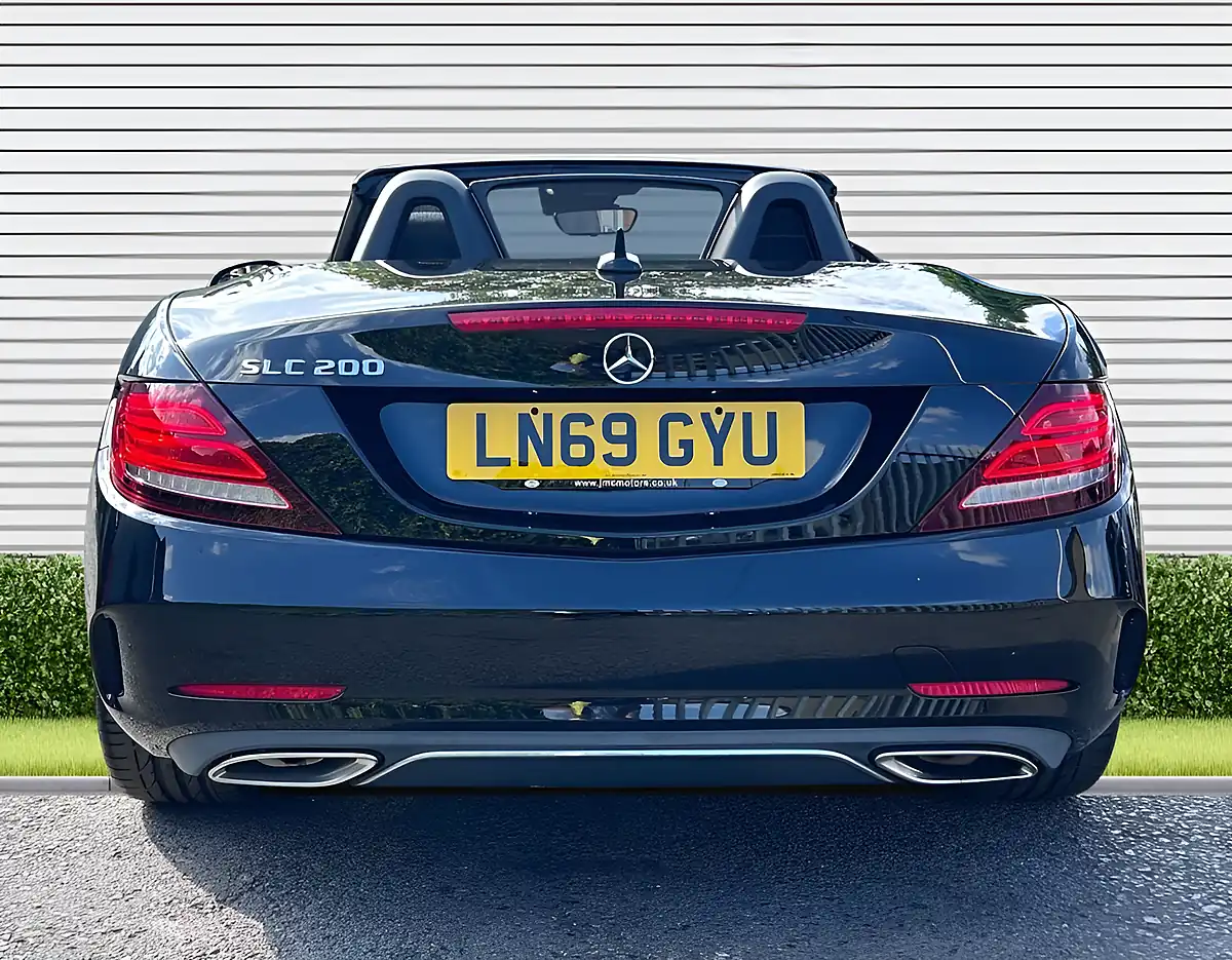 Used 2019 Mercedes-Benz Slc AMG Line Obsidian Black - Interior and Exterior details 15