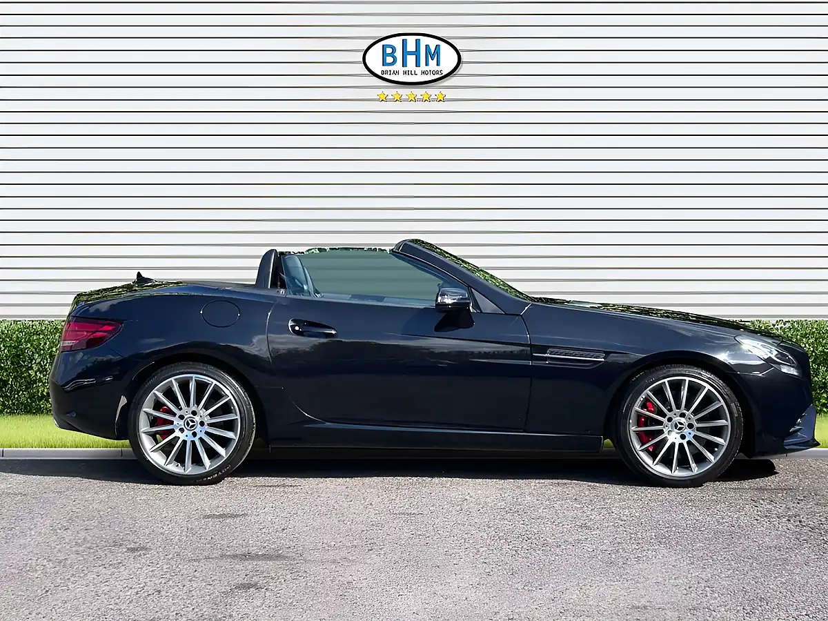 Used 2019 Mercedes-Benz Slc AMG Line Obsidian Black - Interior and Exterior details 2