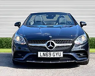 Used 2019 Mercedes-Benz Slc AMG Line Obsidian Black - Interior and Exterior details 3