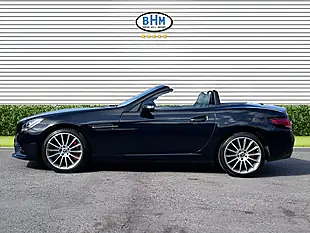 Used 2019 Mercedes-Benz Slc AMG Line Obsidian Black - Interior and Exterior details 9