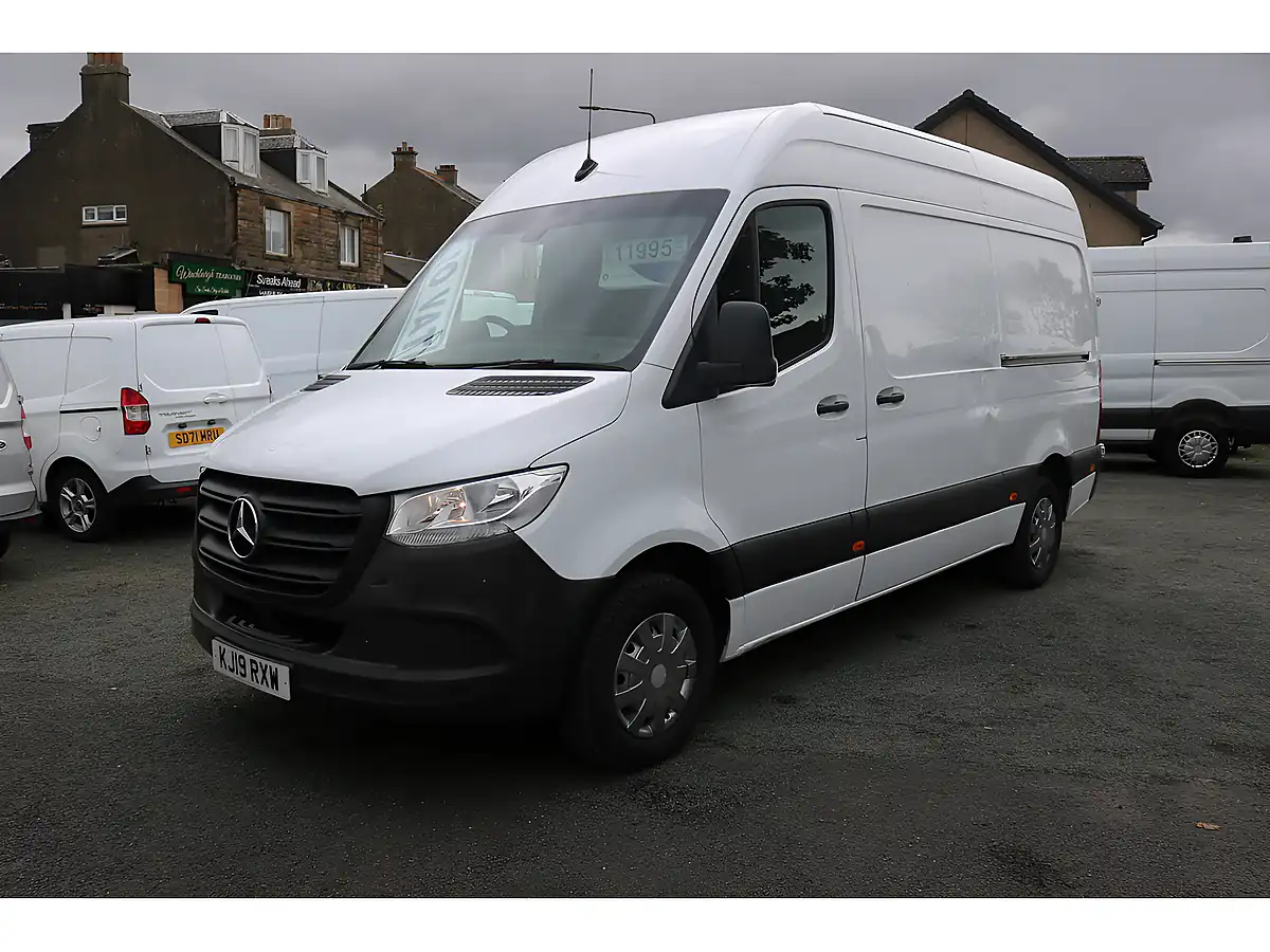 Used 2019 Mercedes-Benz Sprinter 314 White - Interior and Exterior details 3
