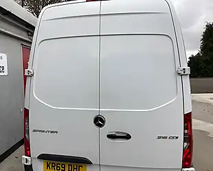 Used 2019 Mercedes-Benz Sprinter 316 Mwb White - Interior and Exterior details 16