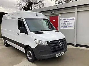 Used 2019 Mercedes-Benz Sprinter 316 Mwb White - Interior and Exterior details 5