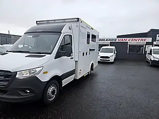 Used 2019 Mercedes-Benz Sprinter Ambulance White - Interior and Exterior details 2