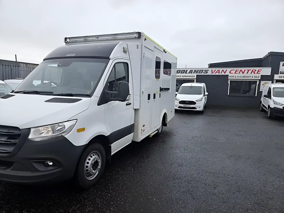 Used 2019 Mercedes-Benz Sprinter Ambulance White - Interior and Exterior details 2