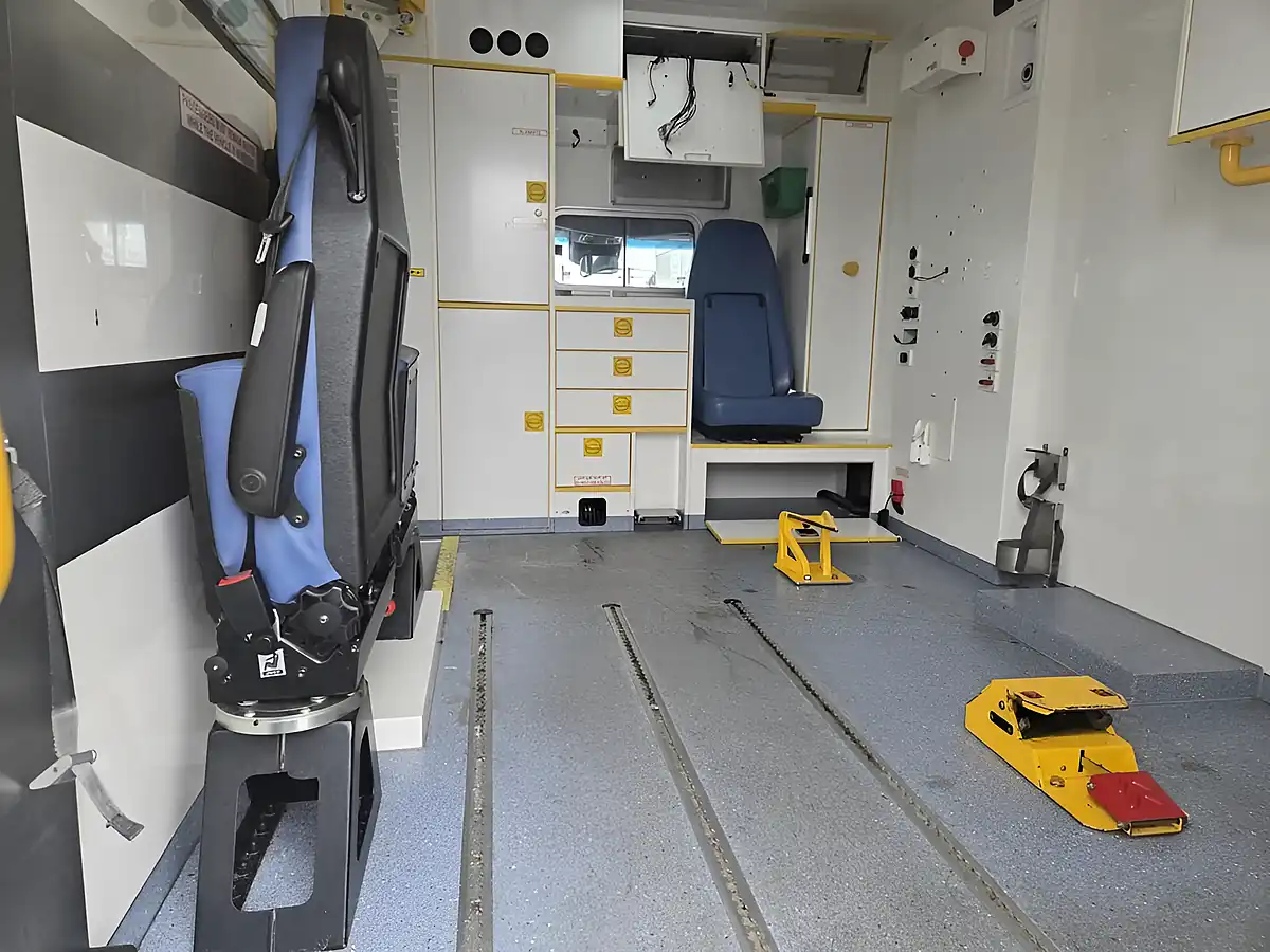 Used 2019 Mercedes-Benz Sprinter Ambulance White - Interior and Exterior details 7