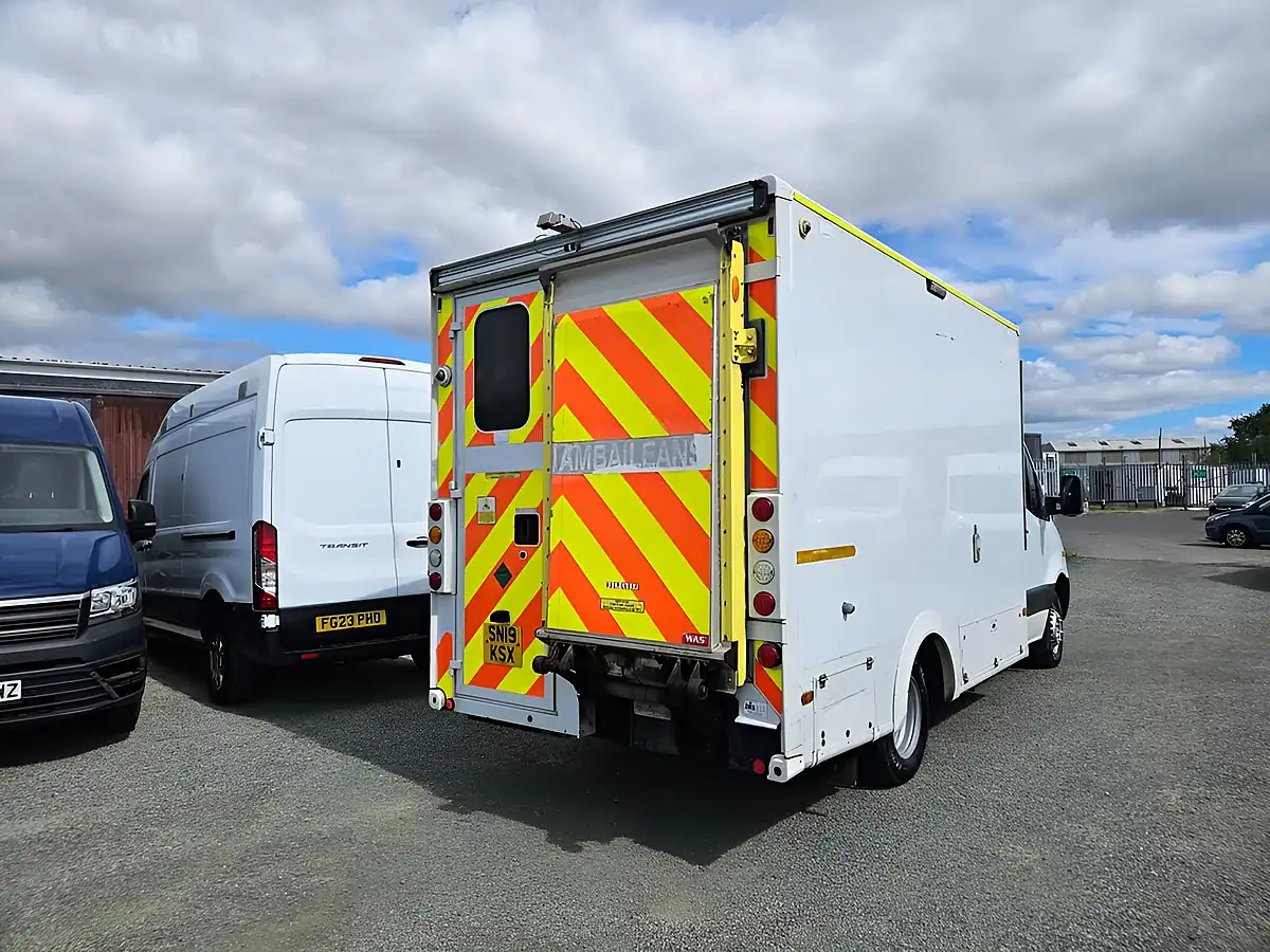 Used 2019 Mercedes-Benz Sprinter Ambulance White - Interior and Exterior details 8