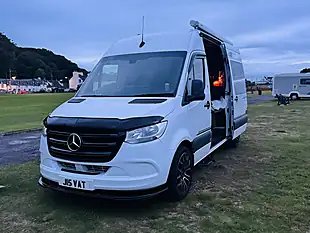 Used 2019 Mercedes-Benz Sprinter Camper Van White - Interior and Exterior details 4