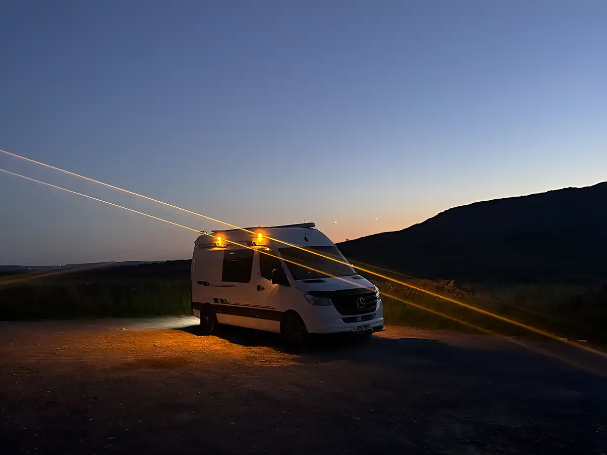 Used 2019 Mercedes-Benz Sprinter Camper Van White - Interior and Exterior details 5