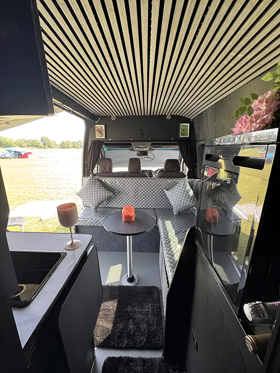 Used 2019 Mercedes-Benz Sprinter Camper Van White - Interior and Exterior details 8
