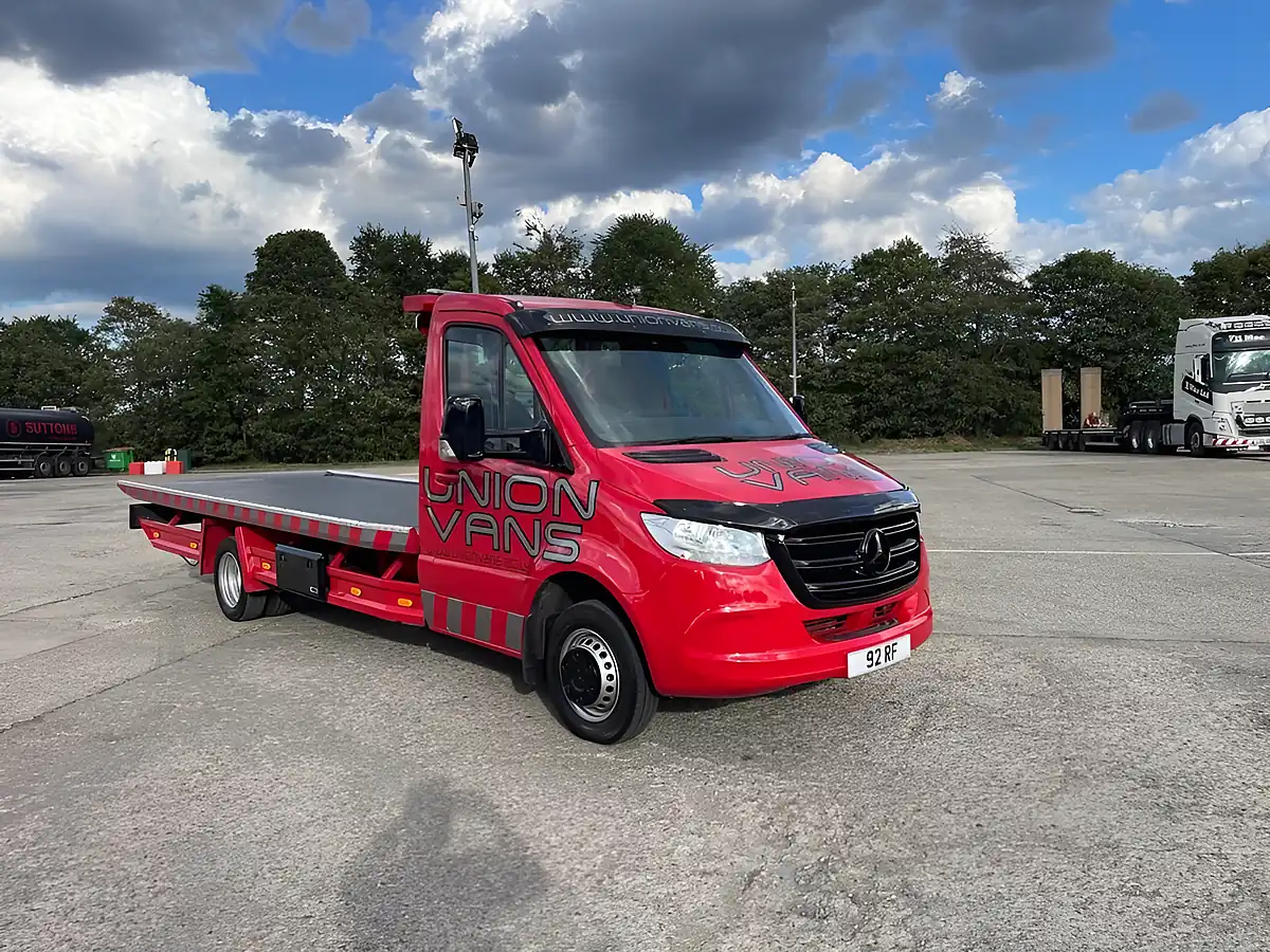 Used 2019 Mercedes-Benz Sprinter Chassis Cab Red - Front View