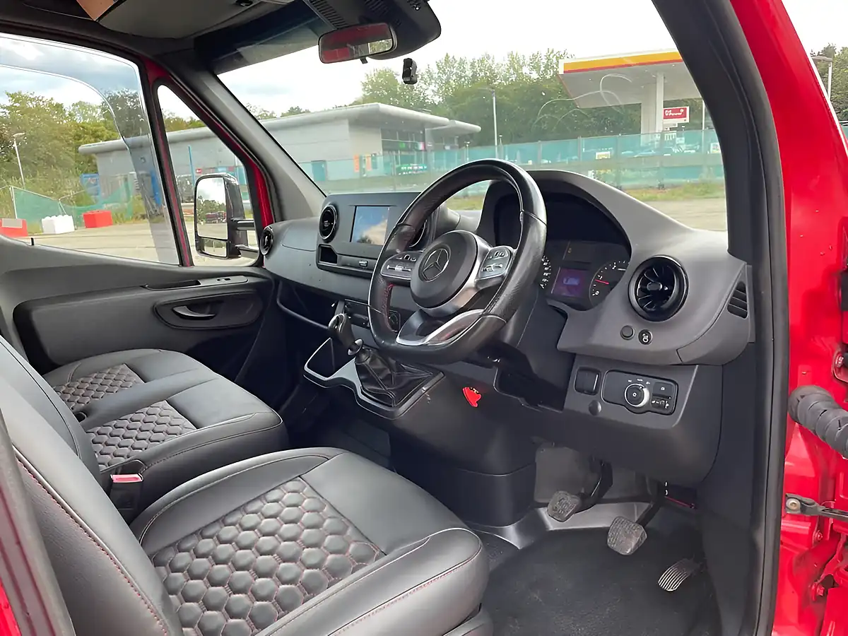 Used 2019 Mercedes-Benz Sprinter Chassis Cab Red - Interior and Exterior details 10