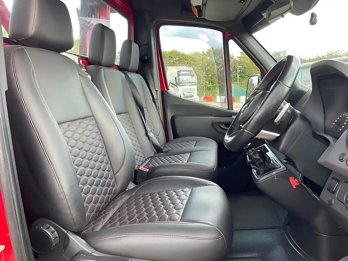 Used 2019 Mercedes-Benz Sprinter Chassis Cab Red - Interior and Exterior details 11