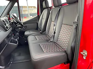 Used 2019 Mercedes-Benz Sprinter Chassis Cab Red - Interior and Exterior details 12