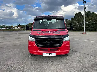 Used 2019 Mercedes-Benz Sprinter Chassis Cab Red - Interior and Exterior details 2