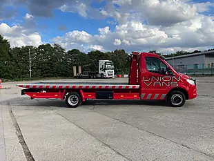 Used 2019 Mercedes-Benz Sprinter Chassis Cab Red - Interior and Exterior details 4