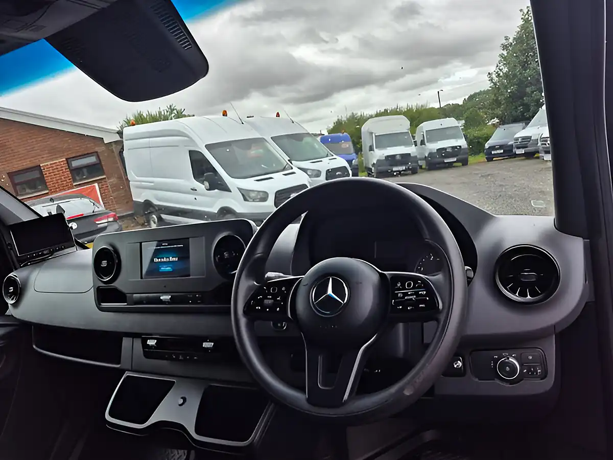 Used 2019 Mercedes-Benz Sprinter L2 H2 Black - Interior and Exterior details 10