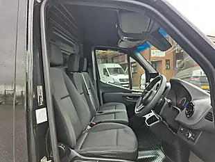 Used 2019 Mercedes-Benz Sprinter L2 H2 Black - Interior and Exterior details 11
