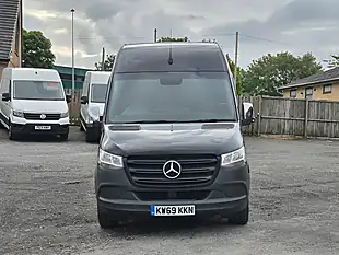 Used 2019 Mercedes-Benz Sprinter L2 H2 Black - Interior and Exterior details 3