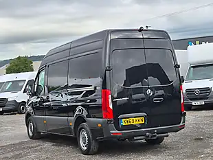 Used 2019 Mercedes-Benz Sprinter L2 H2 Black - Interior and Exterior details 5