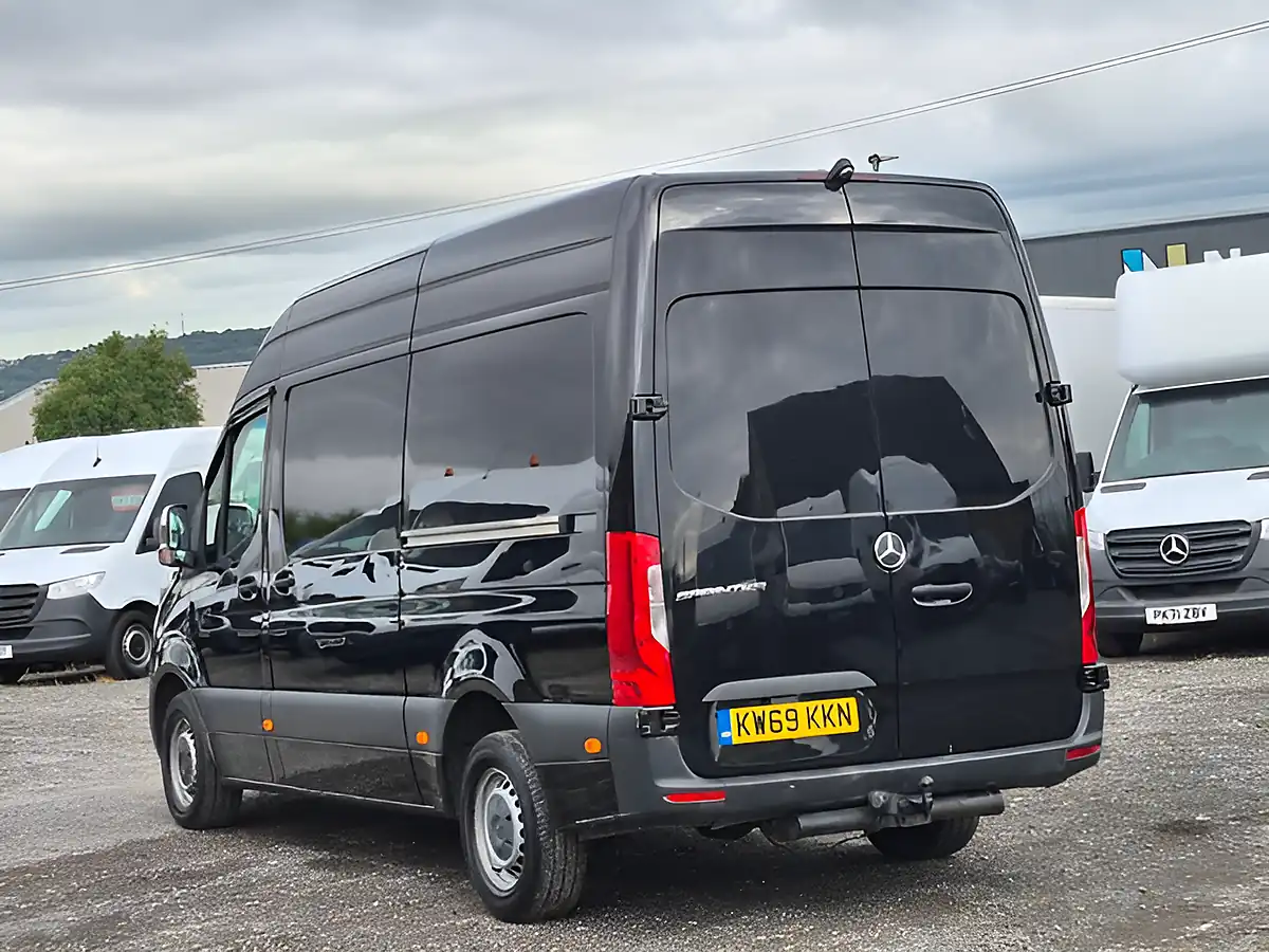 Used 2019 Mercedes-Benz Sprinter L2 H2 Black - Interior and Exterior details 5