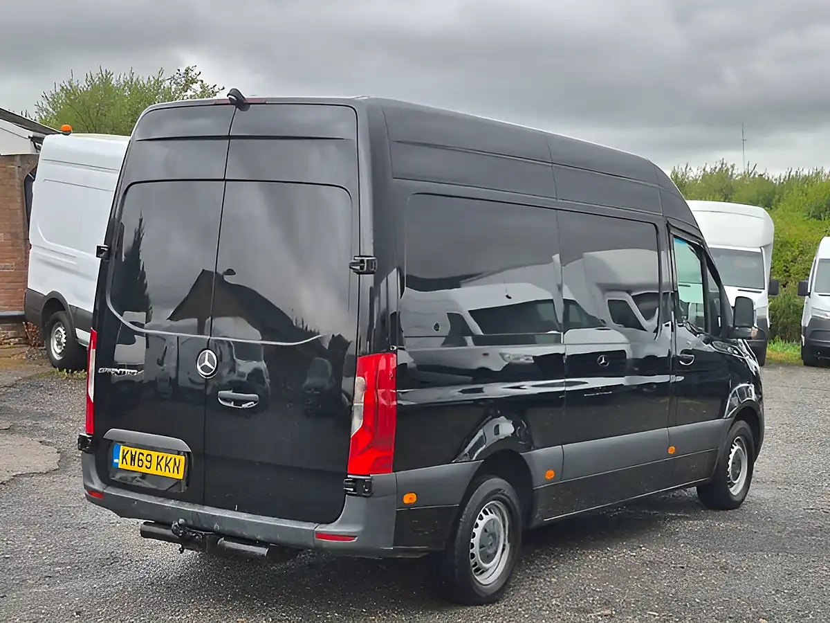 Used 2019 Mercedes-Benz Sprinter L2 H2 Black - Interior and Exterior details 6