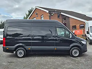 Used 2019 Mercedes-Benz Sprinter L2 H2 Black - Interior and Exterior details 8