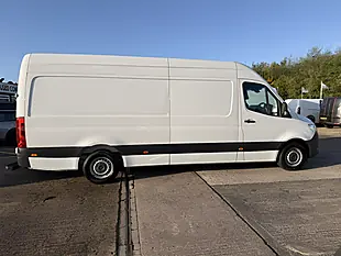 Used 2019 Mercedes-Benz Sprinter L3 H2 Lwb High Roof White - Interior and Exterior details 2