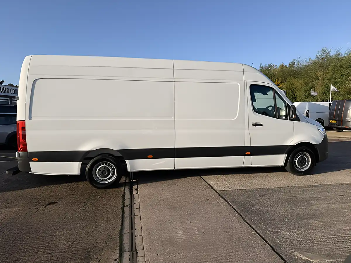 Used 2019 Mercedes-Benz Sprinter L3 H2 Lwb High Roof White - Interior and Exterior details 2