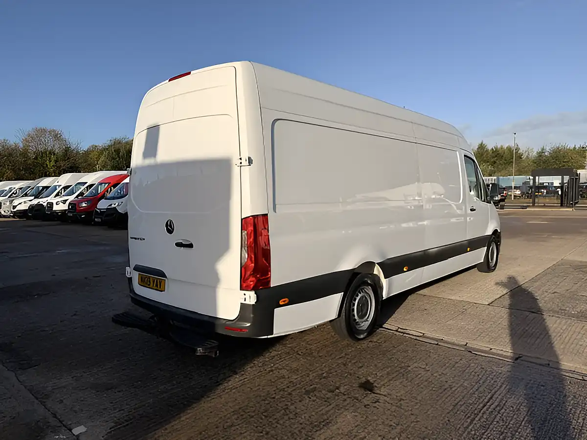 Used 2019 Mercedes-Benz Sprinter L3 H2 Lwb High Roof White - Interior and Exterior details 3
