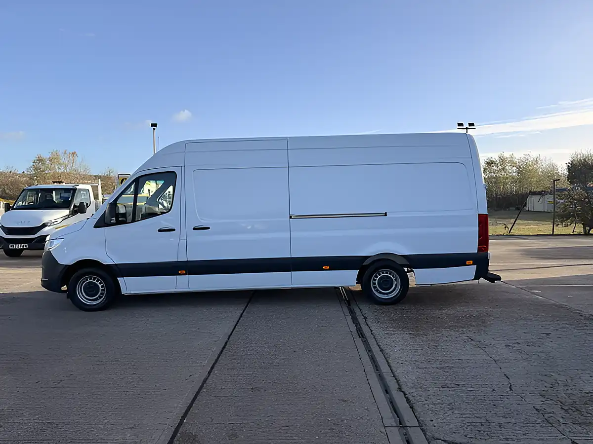 Used 2019 Mercedes-Benz Sprinter L3 H2 Lwb High Roof White - Interior and Exterior details 8