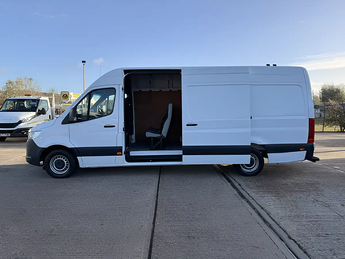 Used 2019 Mercedes-Benz Sprinter L3 H2 Lwb High Roof White - Interior and Exterior details 9
