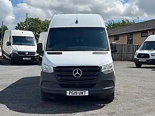 Used 2019 Mercedes-Benz Sprinter L3 H2 Lwb New Shape White - Interior and Exterior details 11