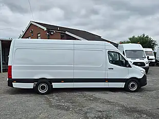 Used 2019 Mercedes-Benz Sprinter L3 H2 Lwb New Shape White - Interior and Exterior details 4