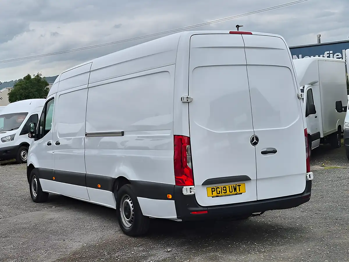 Used 2019 Mercedes-Benz Sprinter L3 H2 Lwb New Shape White - Interior and Exterior details 6