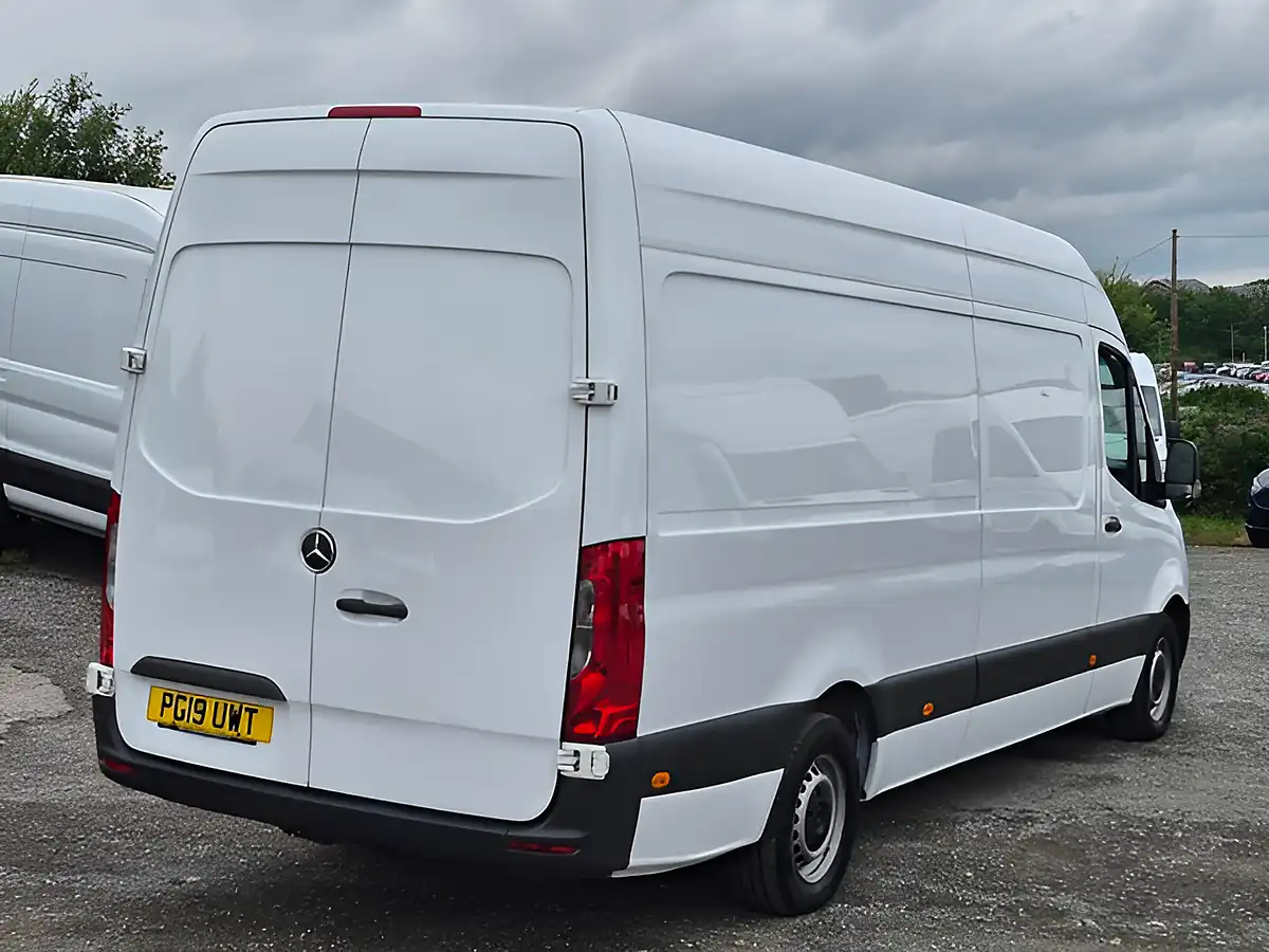 Used 2019 Mercedes-Benz Sprinter L3 H2 Lwb New Shape White - Interior and Exterior details 7