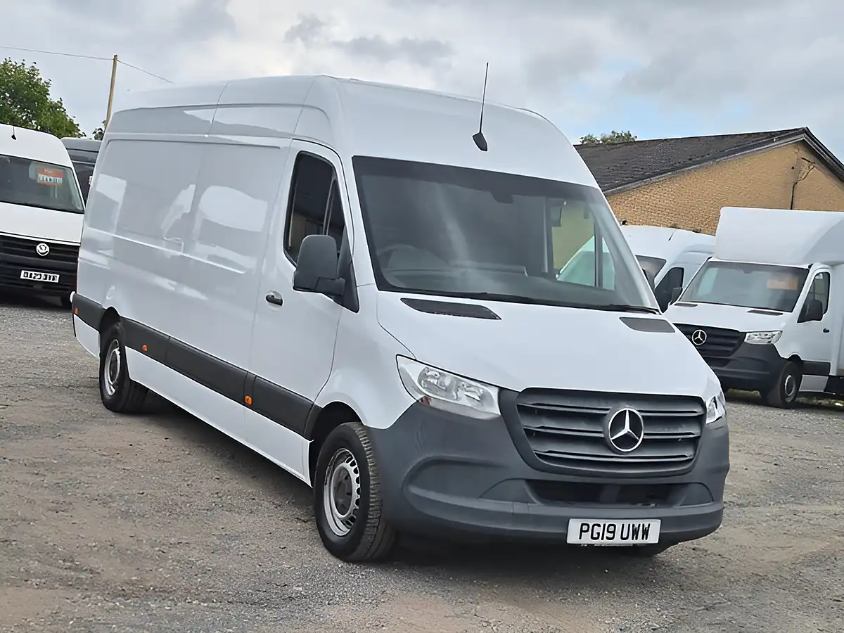 Used 2019 Mercedes-Benz Sprinter L3 H2 Lwb White - Interior and Exterior details 2