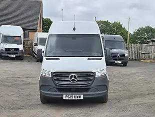 Used 2019 Mercedes-Benz Sprinter L3 H2 Lwb White - Interior and Exterior details 3