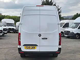 Used 2019 Mercedes-Benz Sprinter L3 H2 Lwb White - Interior and Exterior details 4
