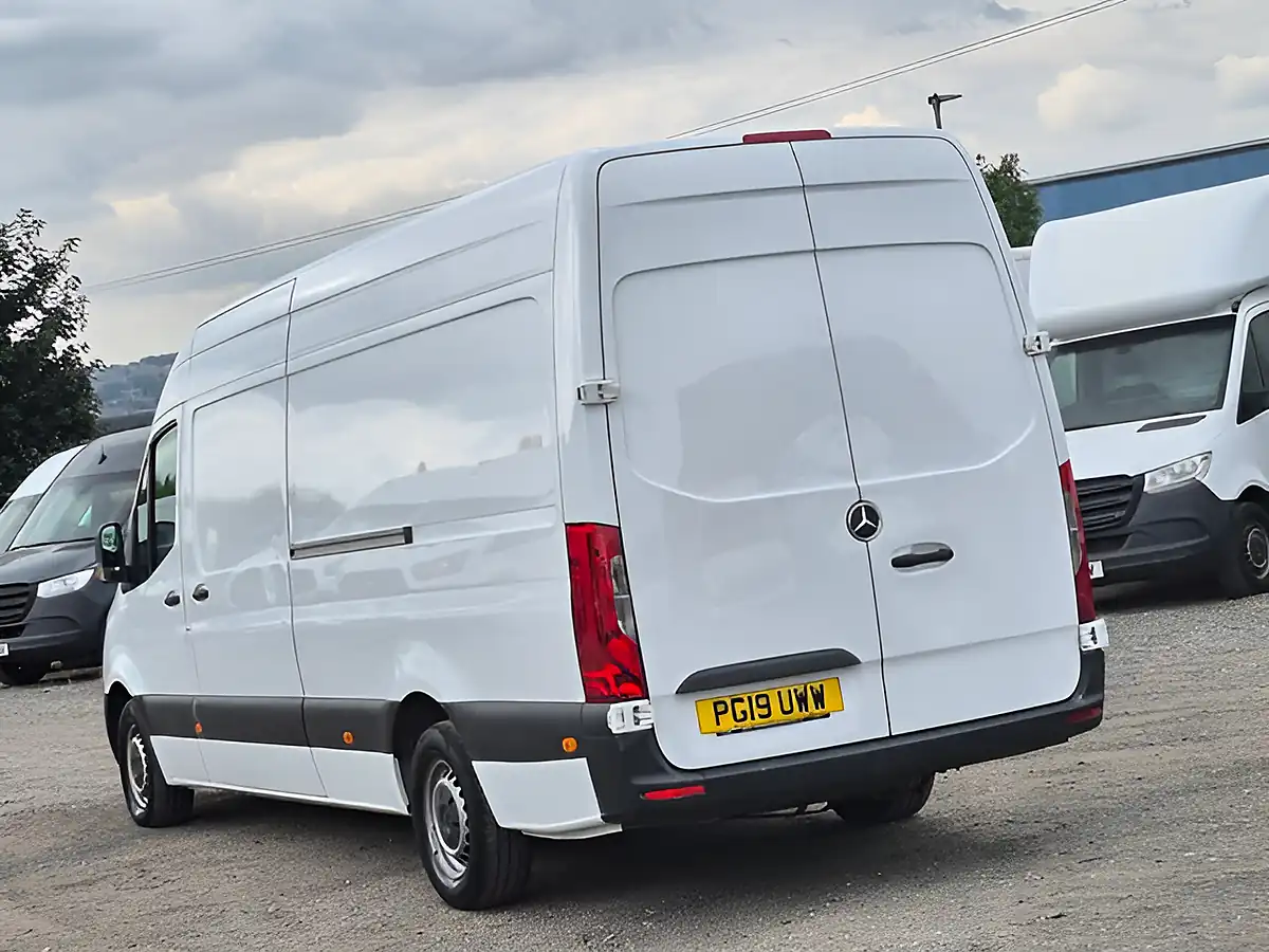 Used 2019 Mercedes-Benz Sprinter L3 H2 Lwb White - Interior and Exterior details 7